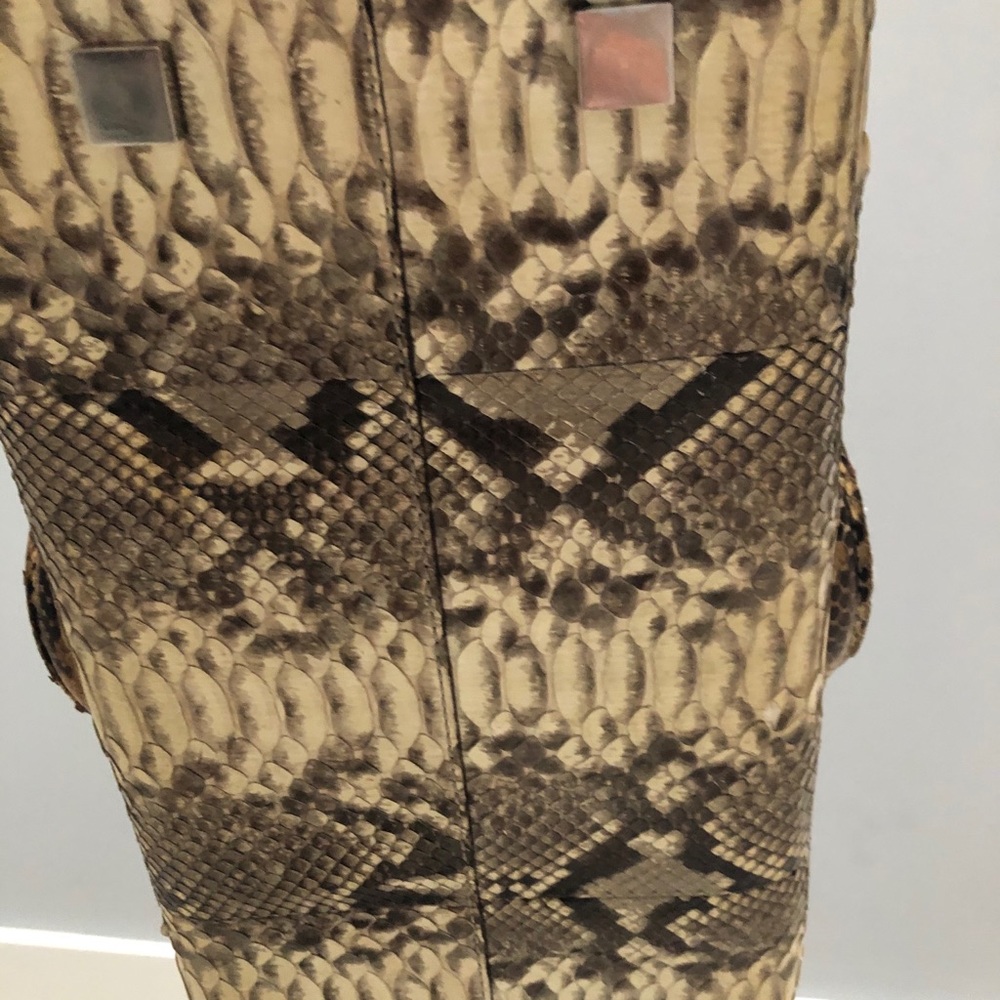 Gia Python Satchel - image 8